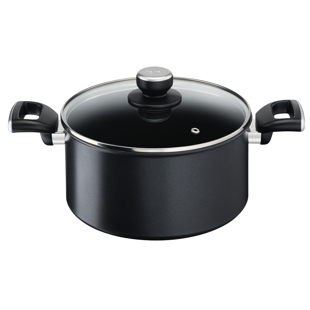 Oala Tefal Unlimited G2554672, 24cm, aluminiu, antiaderenta