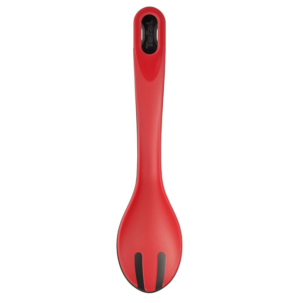 Clește pentru salată Ingenio K2060614, calitate premium, design inovator, fără BPA sau ftalați, plastic, negru / roșu