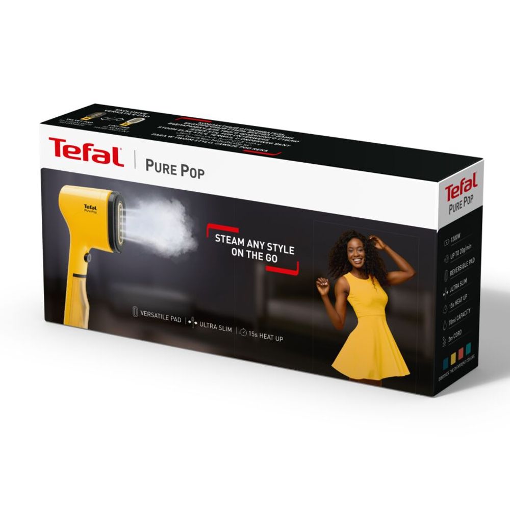 Fier de călcat vertical Tefal Pure Pop DT2026E1, 1300W