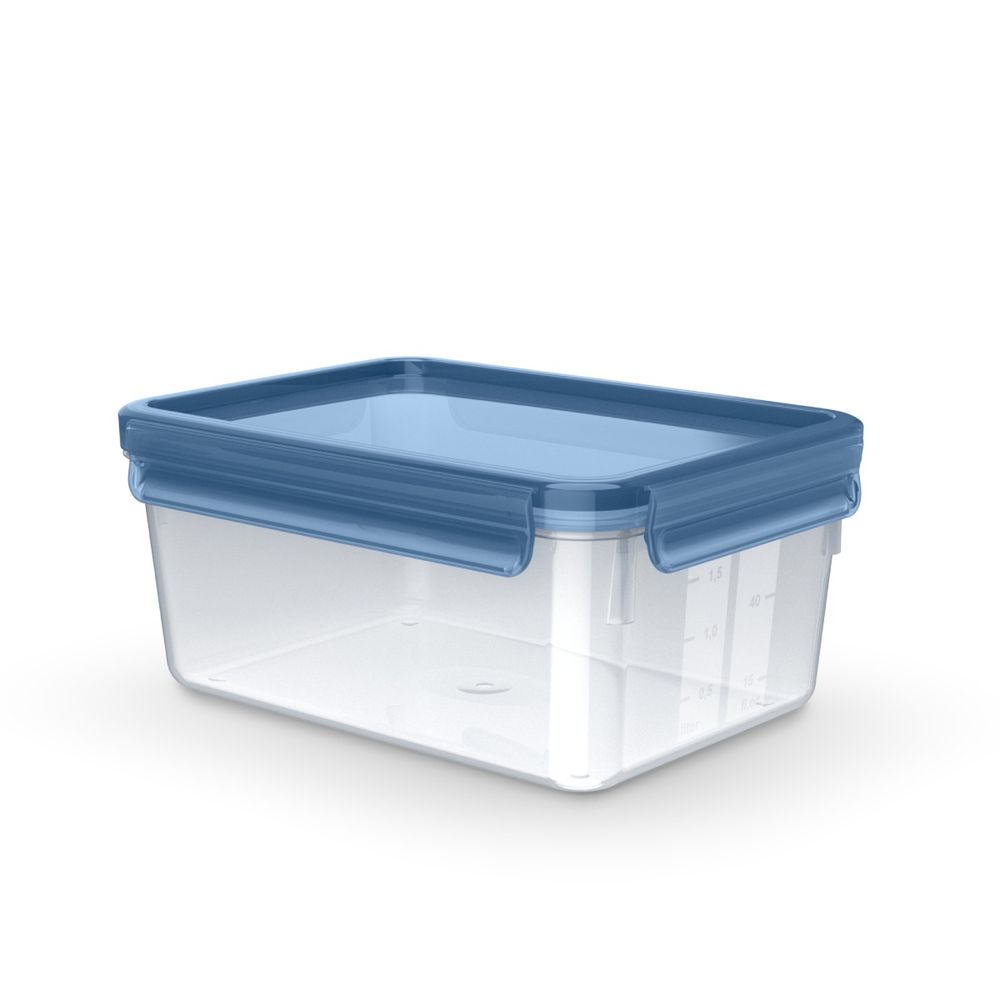 Caserolă Tefal MasterSeal Eco N1171518, închidere 100 etanşă, 2.2 L, plastic, transparent