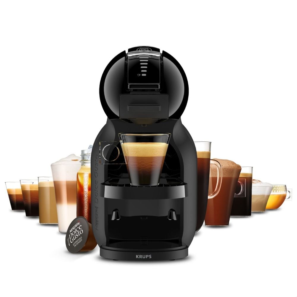 Espressor cu capsule Krups NESCAFÉ® Dolce Gusto® Mini Me 2 KP1438F0, 1600 W, 15 bari presiune, rezervor apa 0.8 L, oprire automata, negru