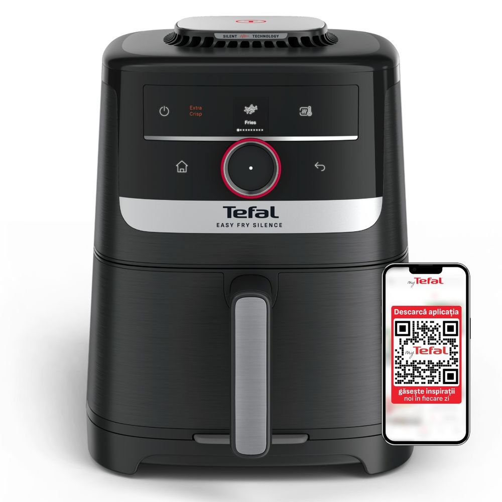 Friteuză cu aer cald Easy Fry Silence EY5728E1, 1670W, 5L