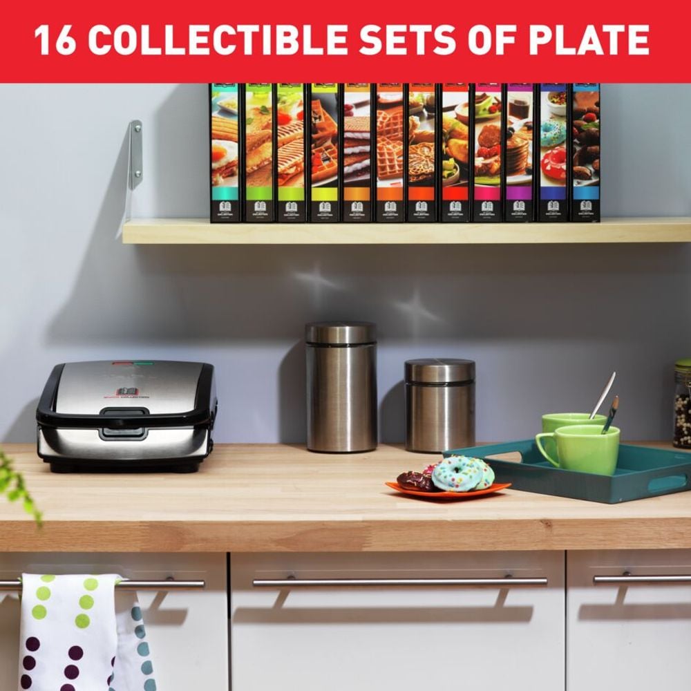 Sandwich maker multifuncţional SNACK COLLECTION TEFAL SW853D12