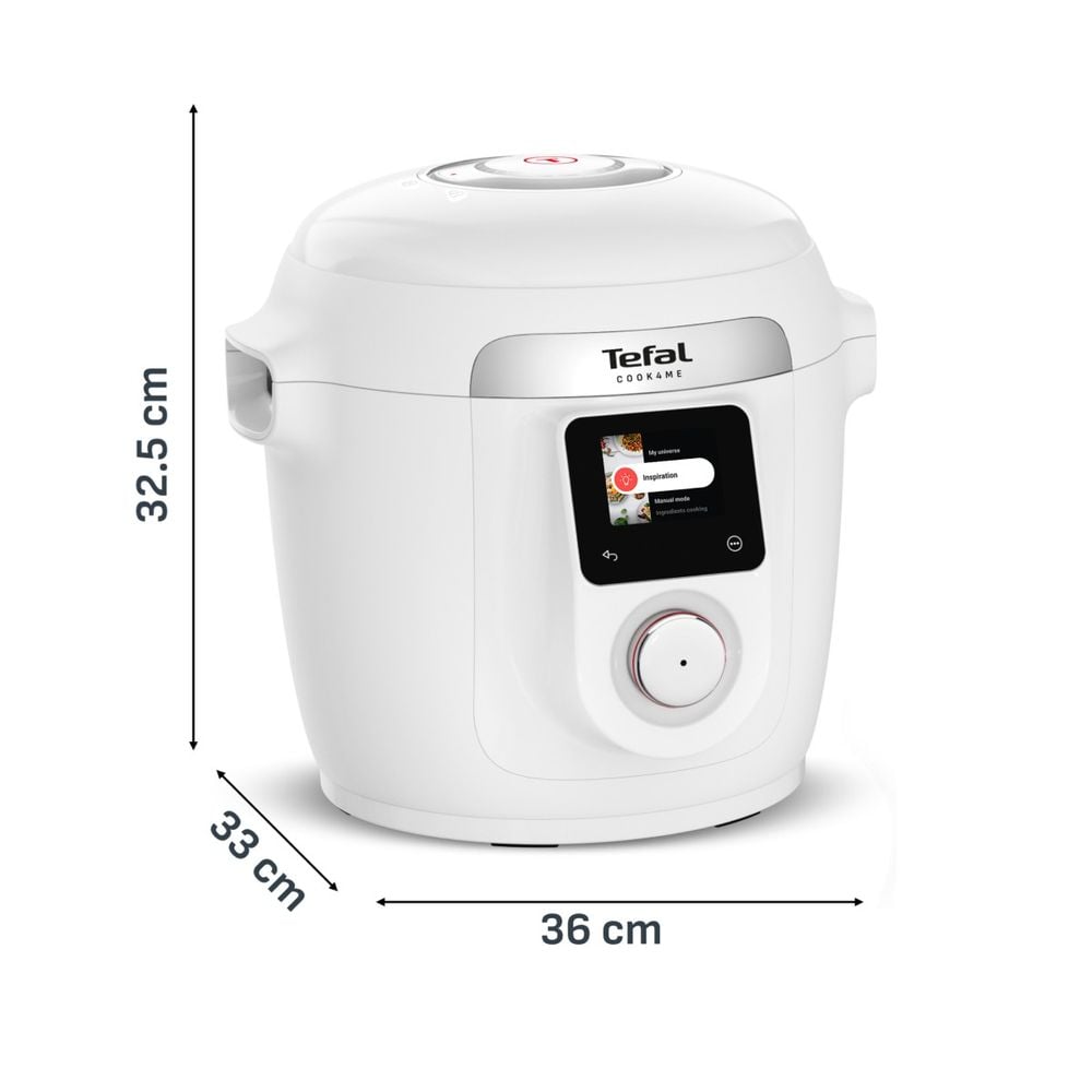 Multicooker cu gatire sub presiune Tefal Cook4Me CY9621F2