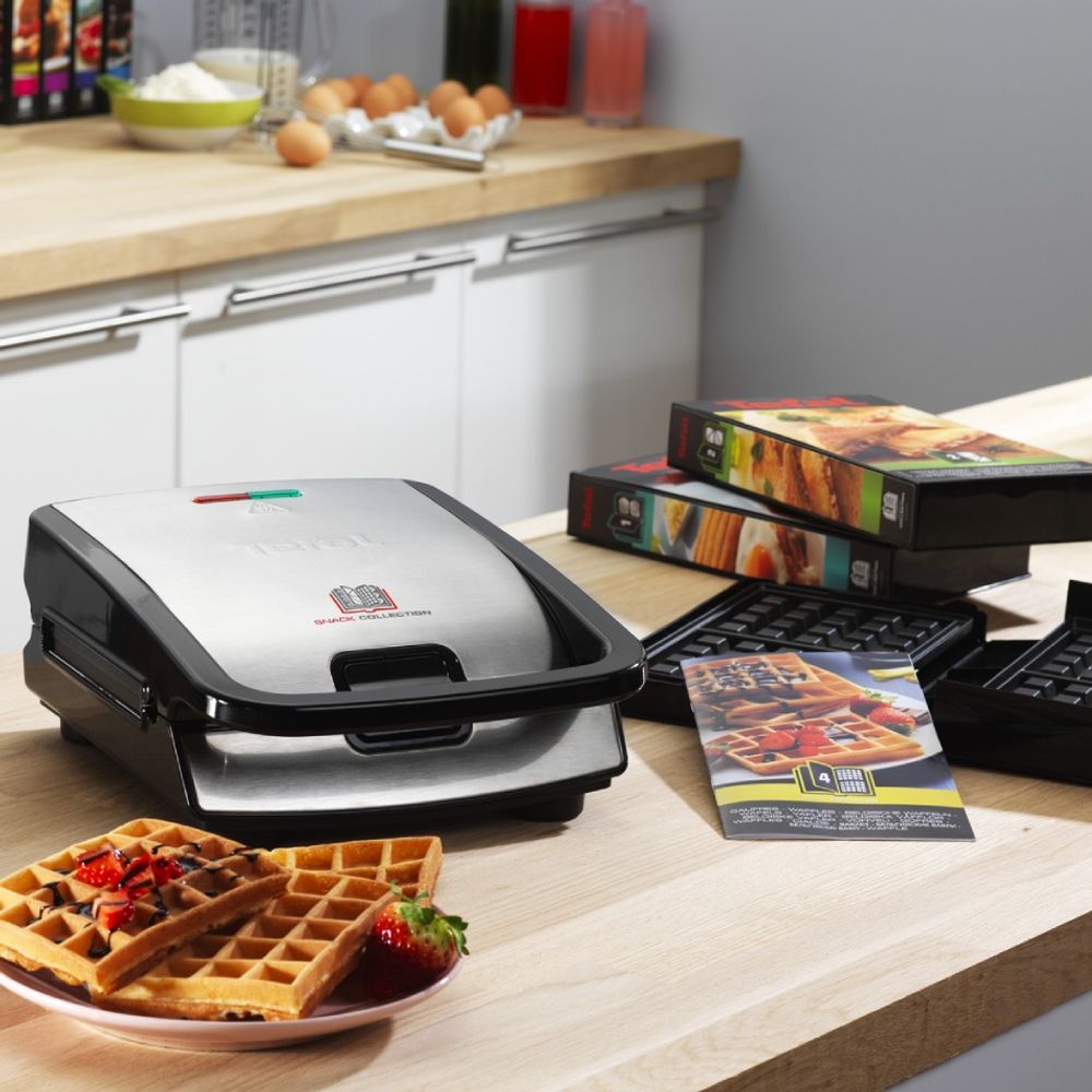 Sandwich maker Tefal Snack Collection SW852D12, 700W, inox