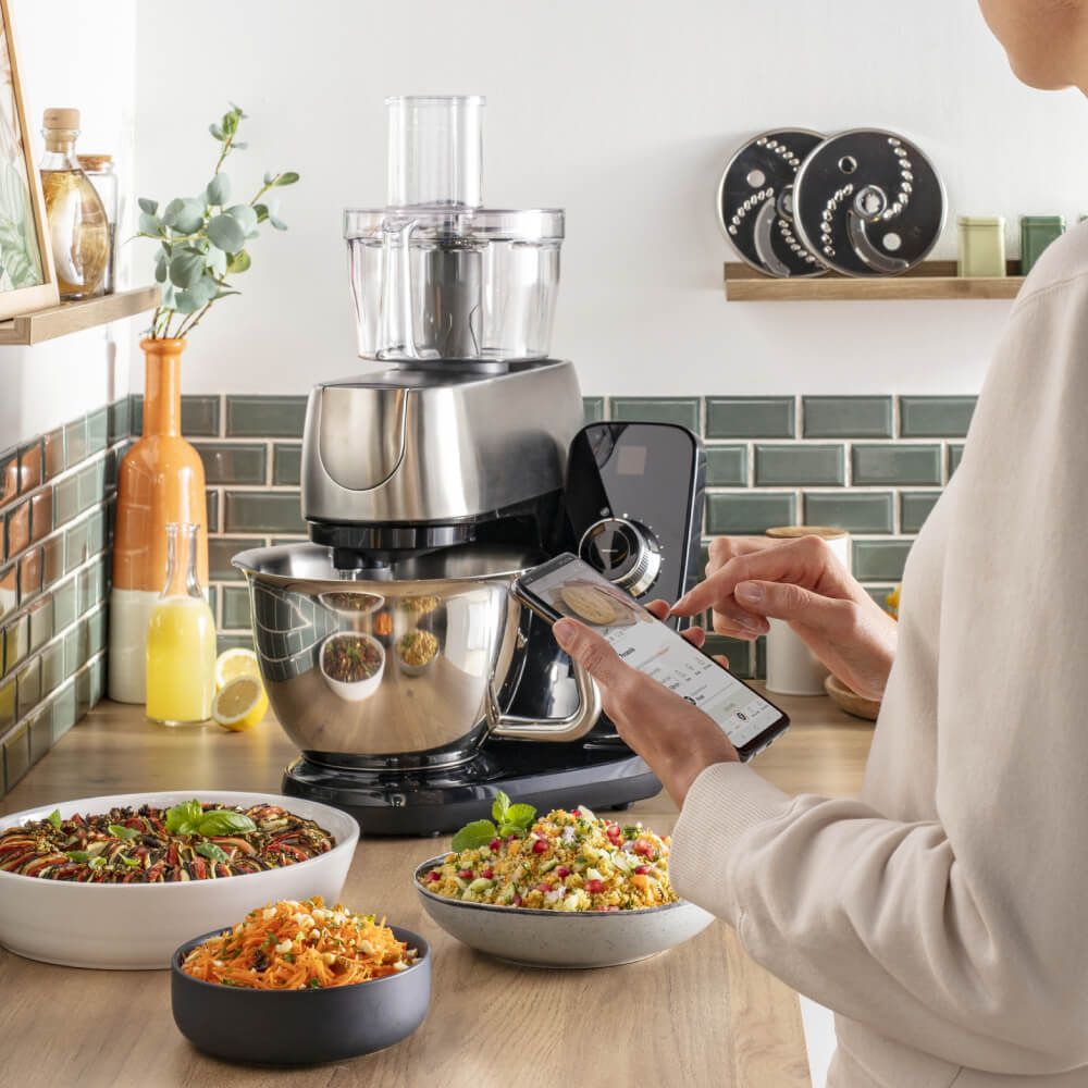 Set 5 accesorii Tefal Coach Fresh Box XF652038, maruntire