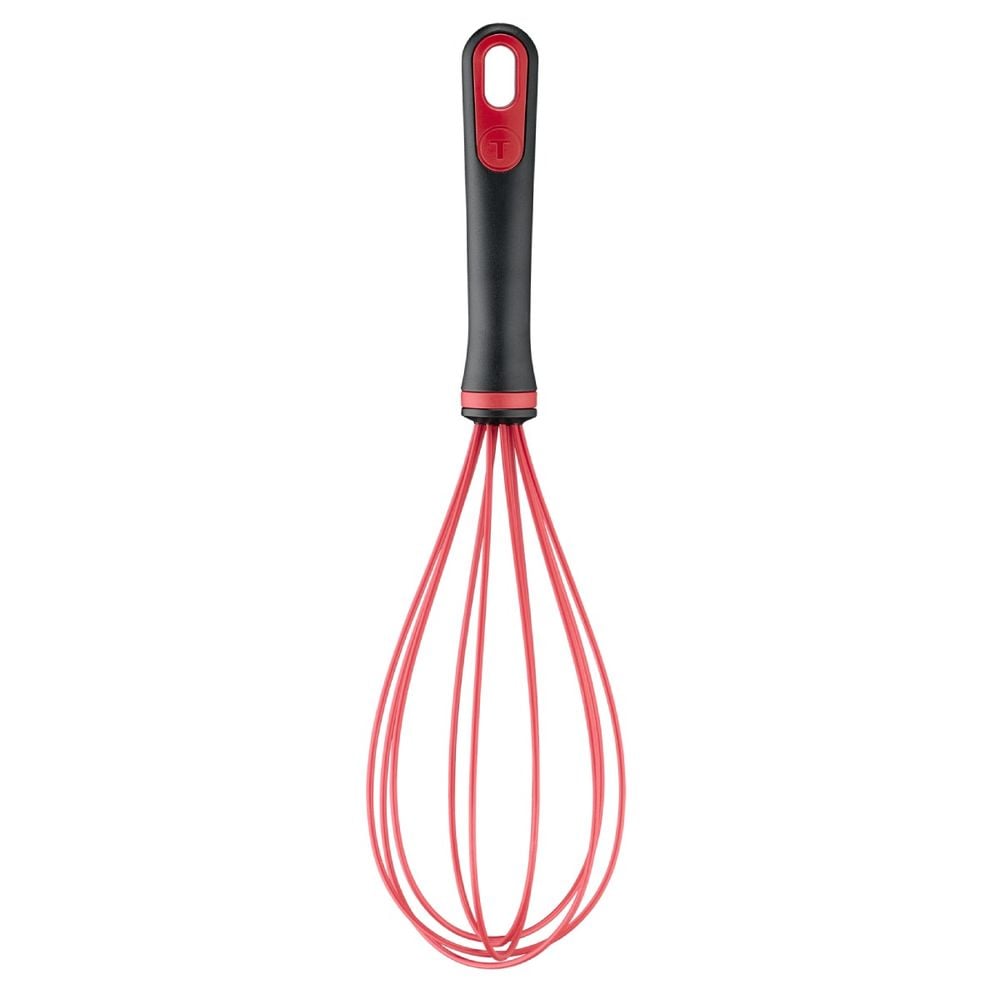 Tel Tefal Ingenio+ K1980534, compatibilitate cu masina de spalat vase, silicon, rosu & negru