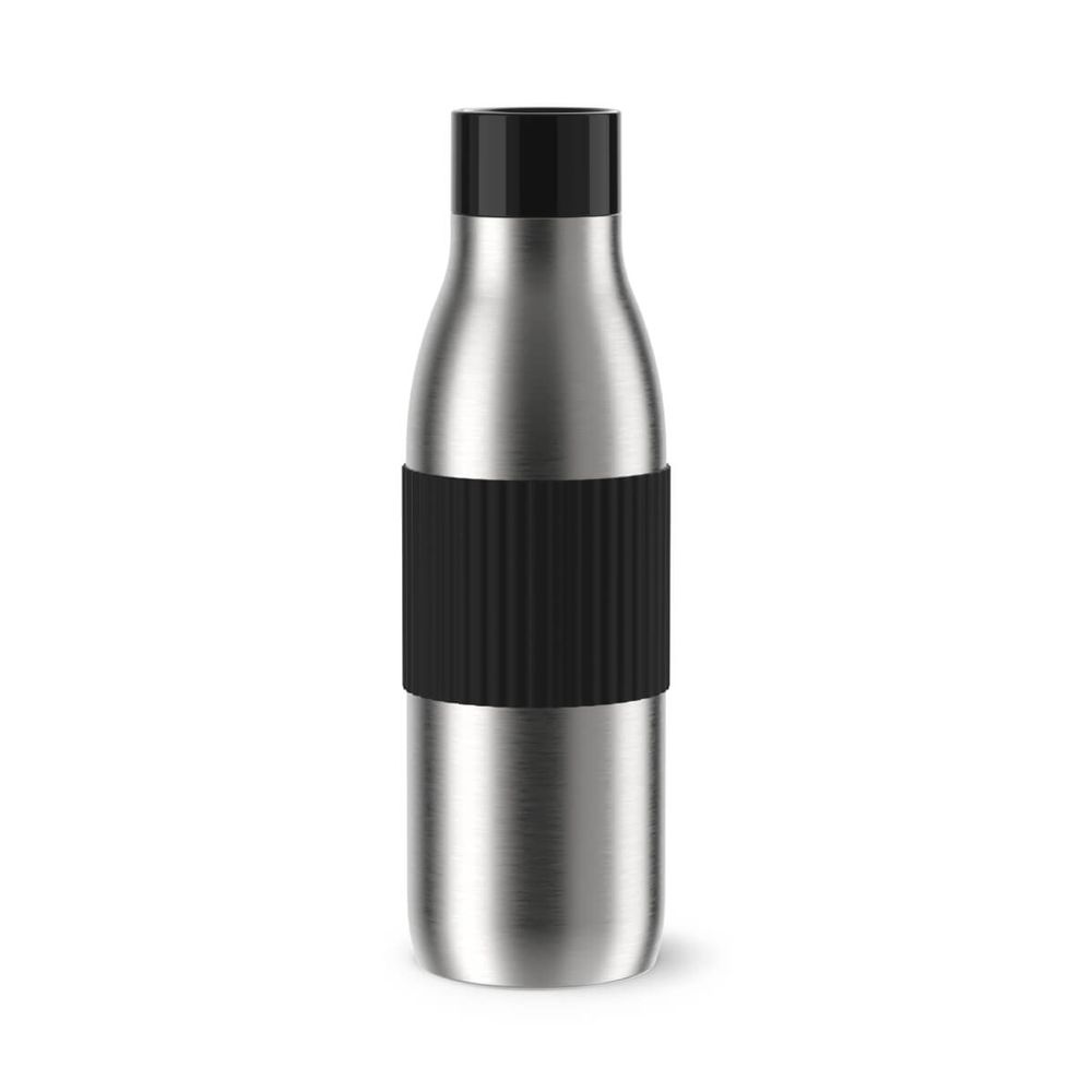 Termos Tefal BluSpin N3113510, inox, 0.7 L, 100% etanș, argintiu & negru