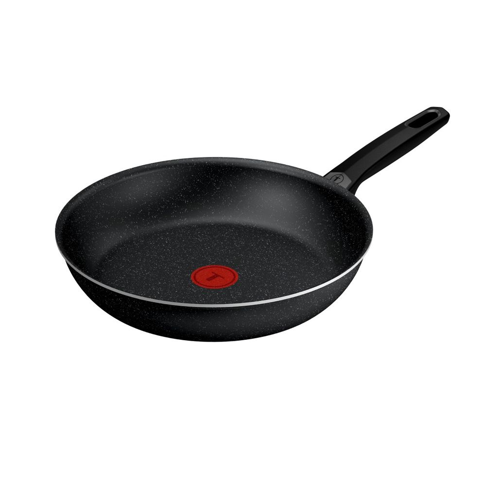 Tigaie Tefal Extra M0000632, 28 cm, aluminiu, invelis antiaderent ultra-rezistent, Thermo-Signal™, negru