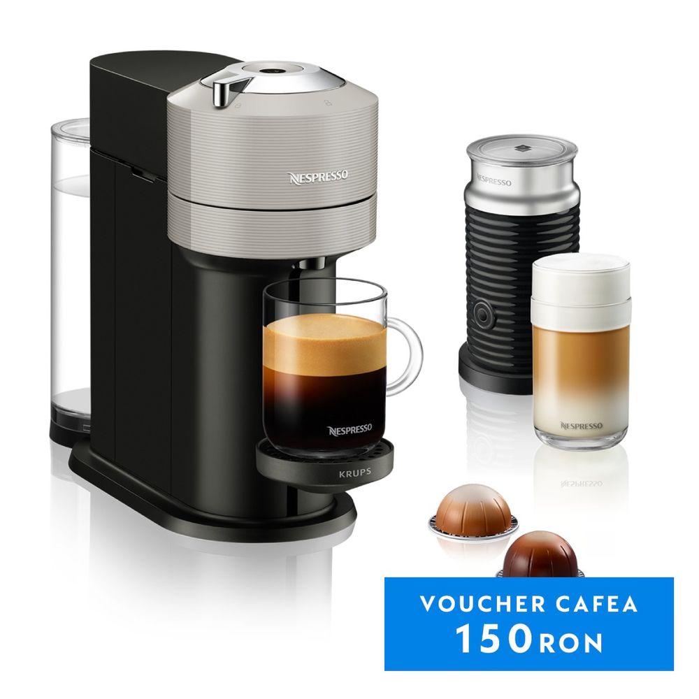 Espressor cu capsule Nespresso Vertuo Next by Krups XN911B10 +