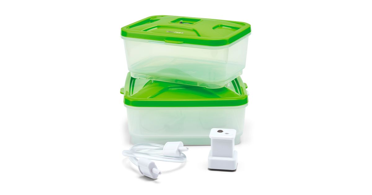 Set caserole VacuPack XA258010 aparat de vidat Tefal