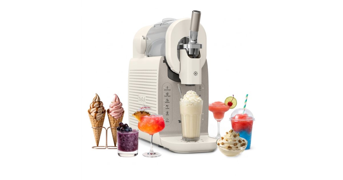 Aparat de inghetata si slushy Tefal Freezi IG803AE0