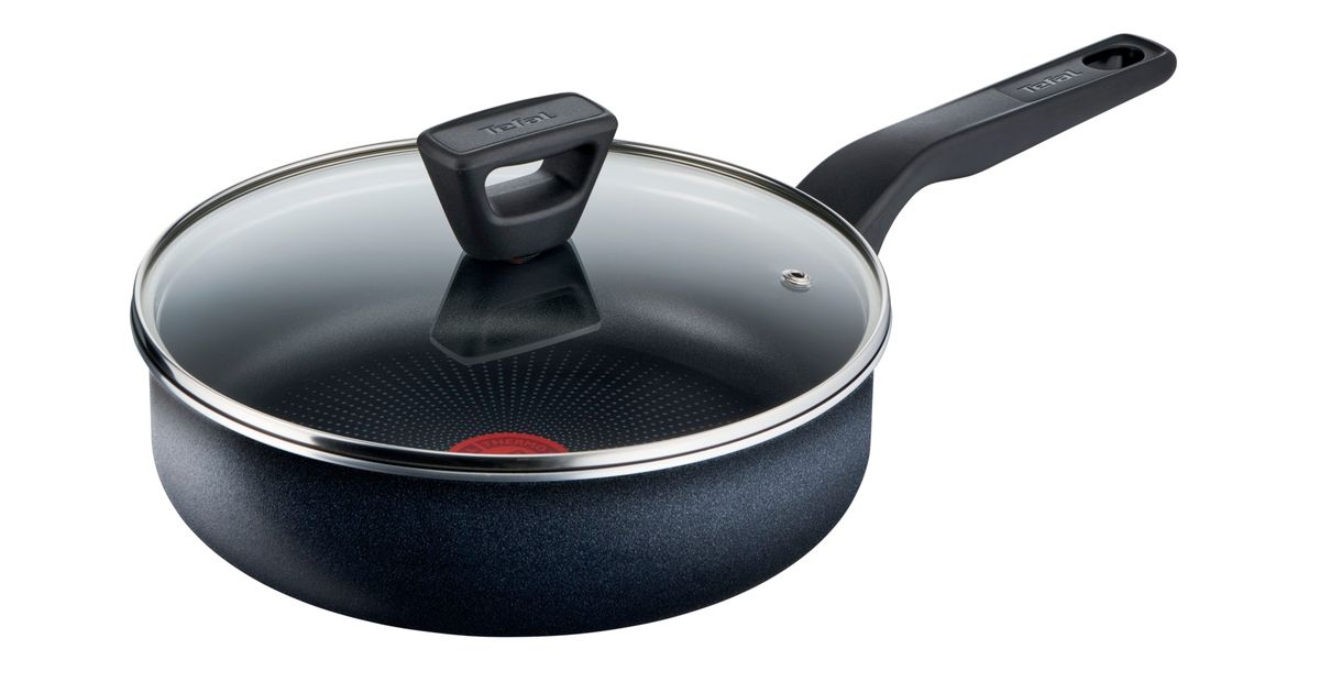 【9453 Cratita Tefal XL Force C3853253, 24cm, aluminiu, gri
