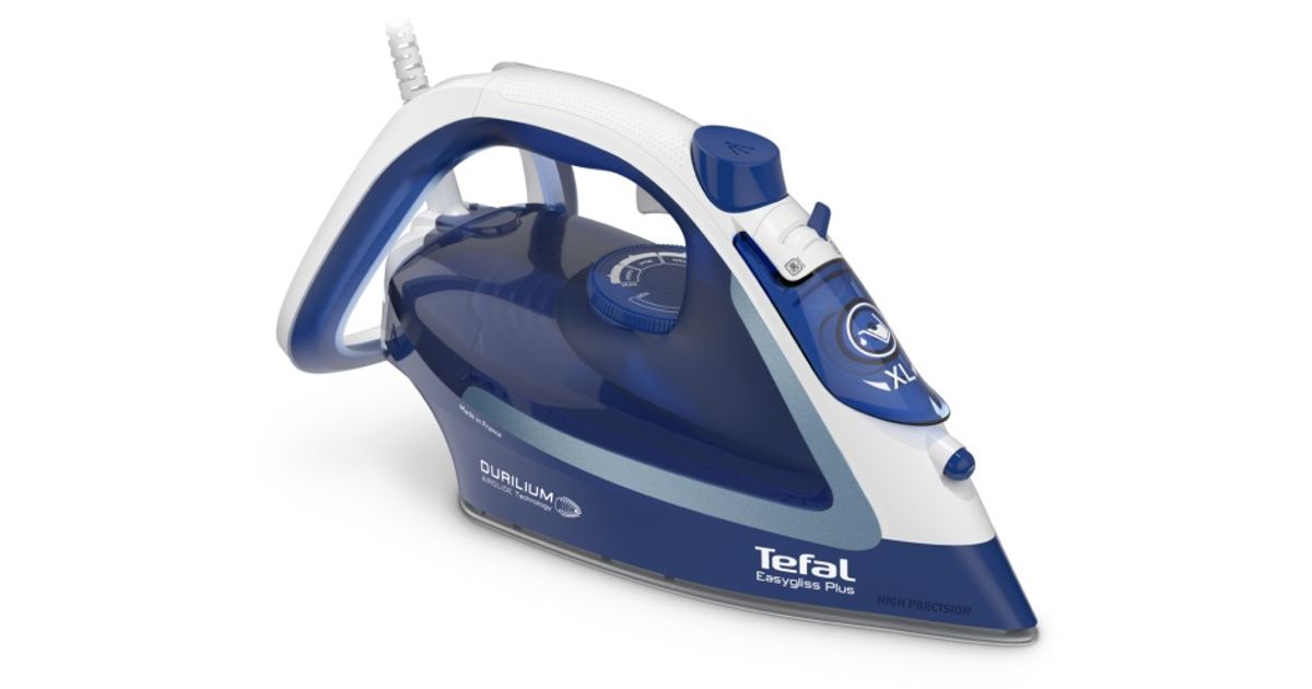 Fier de calcat Tefal EasyGliss Plus FV5735E0 2500W, albastru