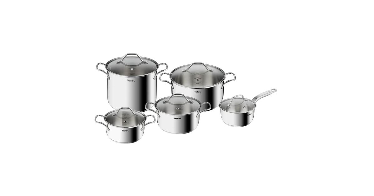タッティ Set 10 piese Tefal Intuition B864SA74, cratita cu un maner de 16