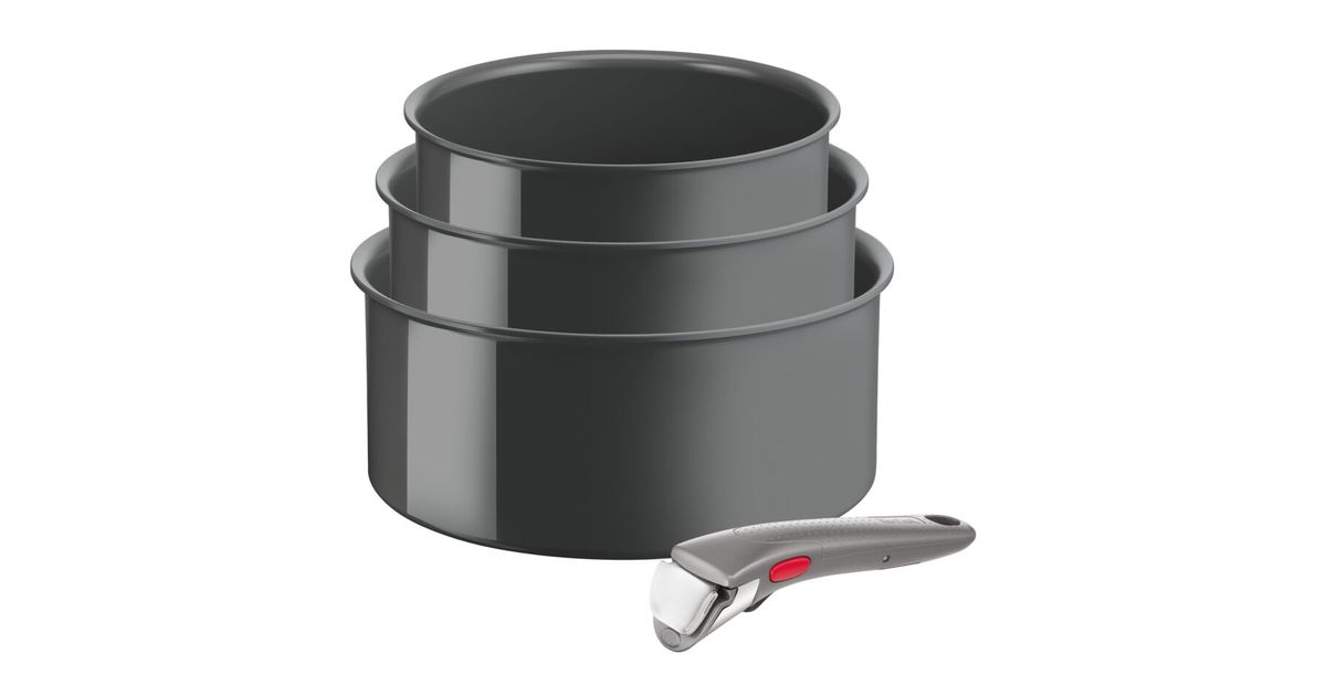 Set Tefal Ingenio Renew, oale 16/18/20 cm, mâner detașabil