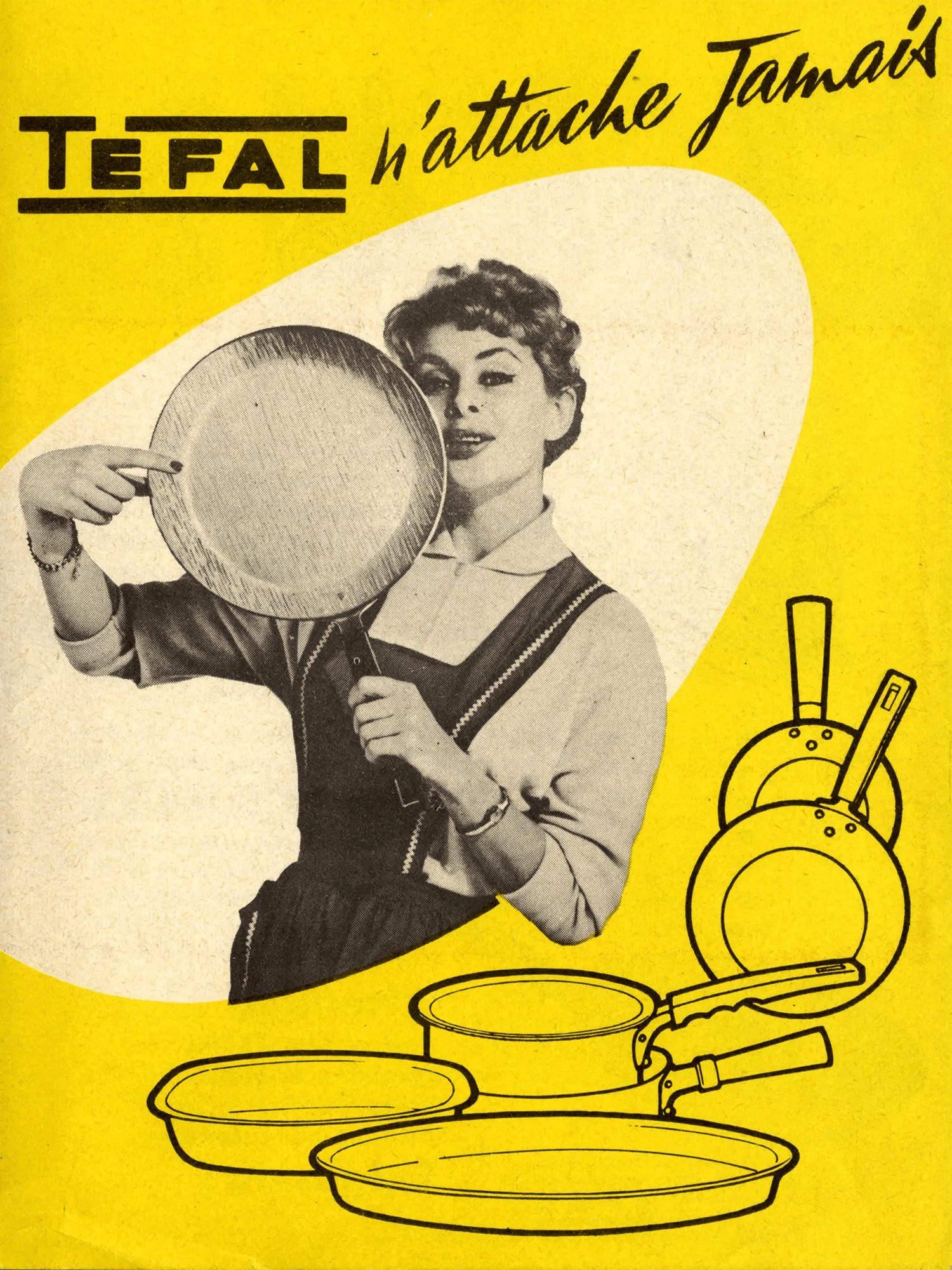 Tefal old poster Tefal old poster