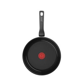Tigaie Tefal Renew de 20 cm C4320223, 100% aluminiu reciclat, indicator Thermo-Signal, compatibil cu inducția, înveliș ceramic, negru