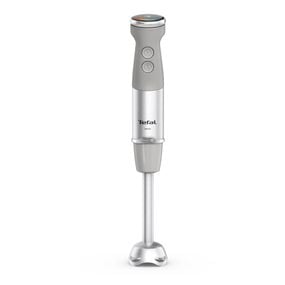 Blender vertical Tefal Quickchef+ HB67MB30, 1000W, 20 trepte de viteză și funcție Turbo, inox, 4 lame, gri & argintiu