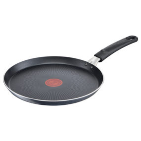 Tigaie pentru clătite XL Force C3851053, 25 cm, înveliș antiaderent 100% sigur, de lungă durată, Thermo-Signal™, bază Diffusion+, aluminiu, negru
