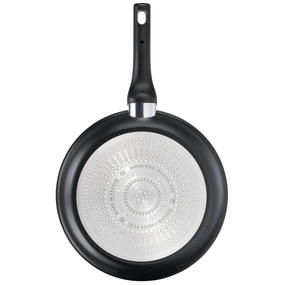 Tigaie Unlimited G2550672, 28 cm, înveliș antiaderent 100% sigur, Titanium Anti-Scratch, Thermo-Signal™, bază Thermo-Fusion™, aluminiu, negru