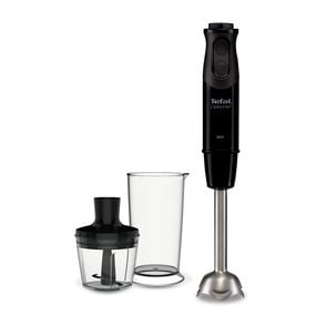 Blender vertical OptiChef 2 &icirc;n 1 HB641838, 800 W, 10 trepte de viteză, funcție Turbo, tocator 0.5 L, protecție antistropire, m&acirc;ner antialunecare, recipient 0.8 L, negru