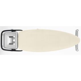Masă de călcat Pro Comfort IB5100E0, suprafață 130 x 47 cm, &icirc;nălțime p&acirc;nă la 93 cm, husă bumbac și spumă, 7.6 KG, inox, alb / bej
