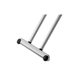 Masă de călcat Pro Comfort IB5100E0, suprafață 130 x 47 cm, &icirc;nălțime p&acirc;nă la 93 cm, husă bumbac și spumă, 7.6 KG, inox, alb / bej