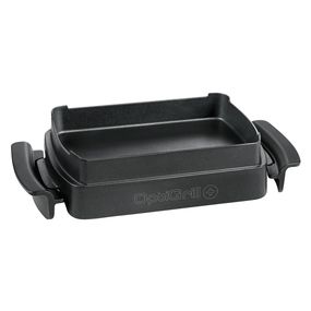 Accesoriu Snacking & Baking Tefal XA725870 pentru OptiGrill+ și Elite, 1.6 L, pentru 2&ndash;4 porții, suprafață antiaderentă, aluminiu, seriile GC71xxxx, GC75xxxx, negru