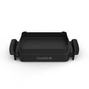 Accesoriu tavă pentru coacere Tefal Snacking & Baking XA732810, 1.6 L, compatibil cu grătarul electric OptiGrill 4 &icirc;n 1 și OptiGrill 2 &icirc;n 1, seriile GC774xx, GC773xx, GC772xx, negru