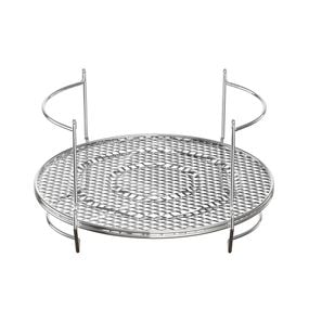 Accesoriu grill 2 în 1 Tefal XA60AD10, reversibil, compatibil cu multicookerele Tefal Cook4Me, Turbo Cuisine și One Pot, inox, seriile CY85xx, CY87xx, CY94xx, CY91xx, CY96xx, CY77xx si CY505xx, argintiu