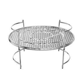 Accesoriu grill 2 în 1 Tefal XA60AD10, reversibil, compatibil cu multicookerele Tefal Cook4Me, Turbo Cuisine și One Pot, inox, seriile CY85xx, CY87xx, CY94xx, CY91xx, CY96xx, CY77xx si CY505xx, argintiu