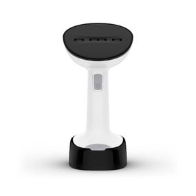 Aparat de călcat vertical cu abur Tefal Access Steam Pocket DT3030E0, 1300W, abur variabil 0 - 19 g/min, rezervor apă 120 ml, oprire automată, cap pliabil, alb & negru