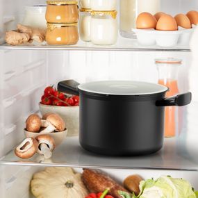 Capac pentru depozitare Tefal XA608000, compatibil cu vasul de gătit al multicooker-ului Tefal Cook4me, seriile CY85xx, CY91xx, CY94xx si CY96xx, &icirc;nchidere etanșă, alb