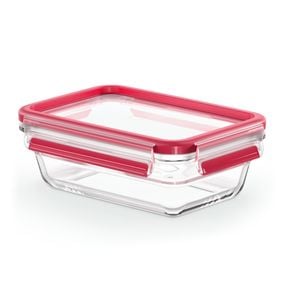 Caserola Tefal MasterSeal Glass N1040610, 0.70 L, sticla, inchidere 100% etansa, transparent
