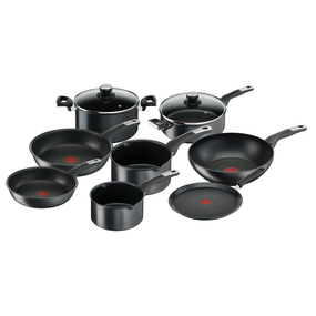 Capac Exception 28097512, orificiu pentru abur, mâner ergonomic, margine de inox, 24 cm, sticlă