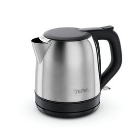 Fierbator de apa Tefal Subito Mini KO5S2DE0, 2400 W, 1 L, inox, baza rotativa, oprire automata, filtru detasabil, argintiu & negru