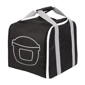 Geantă de transport Tefal XA607800 pentru multicooker Cook4me, 2 m&acirc;nere, căptușeală din spumă, fund &icirc;ntărit, negru