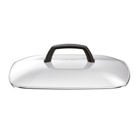 Grătar electric Health Multi Grill CB6A0830, 2000 W, termostat 5 nivele, suprafaţă antiaderentă, capac sticlă, negru