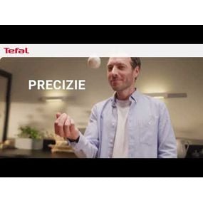 Multicooker inteligent Tefal Cook4me Touch Pro CY9441F2, 1600W, vas cu &icirc;nveliș ceramic antiaderent 6L, 13 programe de gătire, c&acirc;ntar integrat, 250 rețete preinstalate, ecran tactil, coș pentru gătire la abur, alb