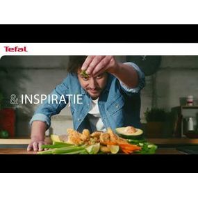 Friteuză cu aer cald dublă Dual Easy Fry&Grill Tefal EY905B10, 2700 W, capacitate 8.3 L - Air fryer cu 8 programe automate, Tehnologia ExtraCrisp, vas detasabil antiadeverent, Display LCD, gri