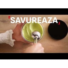 Aparat de &icirc;nghețată Tefal Dolci IG602AE0, 3 recipiente din tritan de 460 ml, 10 programe, Tehnologia unică 1-Step Perfector, crem & negru