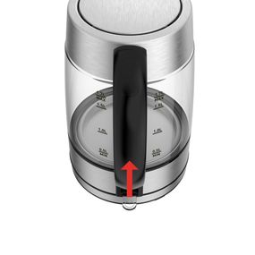 Fierbător apă Glass KI772D38, 2200 W, filtru anti-calcar, 1.7 L, sticlă, transparent