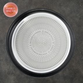 Set de 5 piese Tefal Ingenio Black Stone L3998953, tigaie 22/28 cm, cratita 16/20 cm, maner detasabil, invelis antiaderent Mineralia+, indicator Thermo-Signal™, inductie, negru