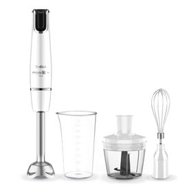 Mixer vertical Tefal InfinyForce HB944138, 1000W, recipient 800 ml, lame Powelix, accesoriu zdrobire gheață, tocător, tel, alb