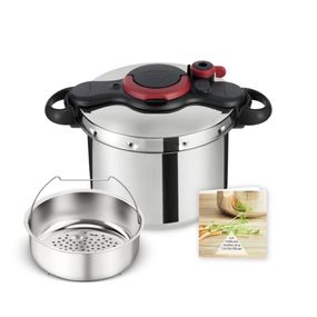 Pachet PROMO Oală sub presiune Tefal ClipsoMinut'® Easy P4624966 & Polonic Tefal Ingenio K2060114