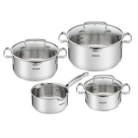 Pachet PROMO Set de 7 piese Tefal Duetto+ G719S735 & Zdrobitor pentru cartofi Tefal Ingenio K2071214