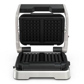 Set 2 plăci pentru gofre Tefal XA730810, compatibile cu OptiGrill 4 &icirc;n 1 și OptiGrill 2 &icirc;n 1, seriile GC774xx, GC773xx, GC772xx, negru