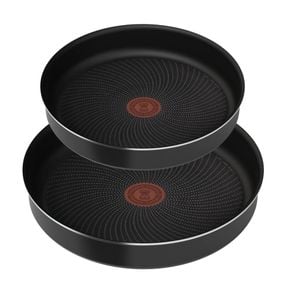 Set de 3 piese Tefal Ingenio Generous Cook L3129053, tigaie de 22/26 cm, m&acirc;ner detașabil, indicator Thermo Signal, &icirc;nveliș antiaderent Titanium