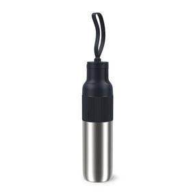 Termos Tefal beYou N3120710, inox, 0.7 L, 100% etanș, capac tip flip, argintiu & negru